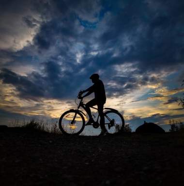 VTT en montagne